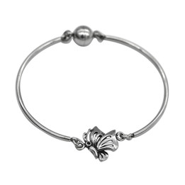 Butterfly Bangle with Magnetic Clasp