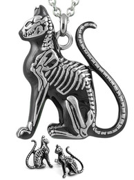 Cat Necklace & Earrings Set Feral Bones