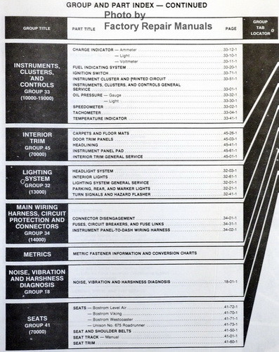 motor heavy truck service manual
