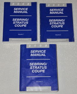 2002 dodge stratus se owners manual