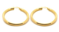 9ct Gold 30mm Hoops