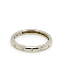9ct White Gold and Diamond Eternity Ring