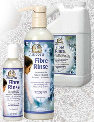 Unicorn Fibre Rinse 4oz, 16oz, Gallon