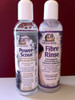 Power Scour / Fibre Rinse 4oz Gift Set packaged in a clear vinyl bag with color brochure.