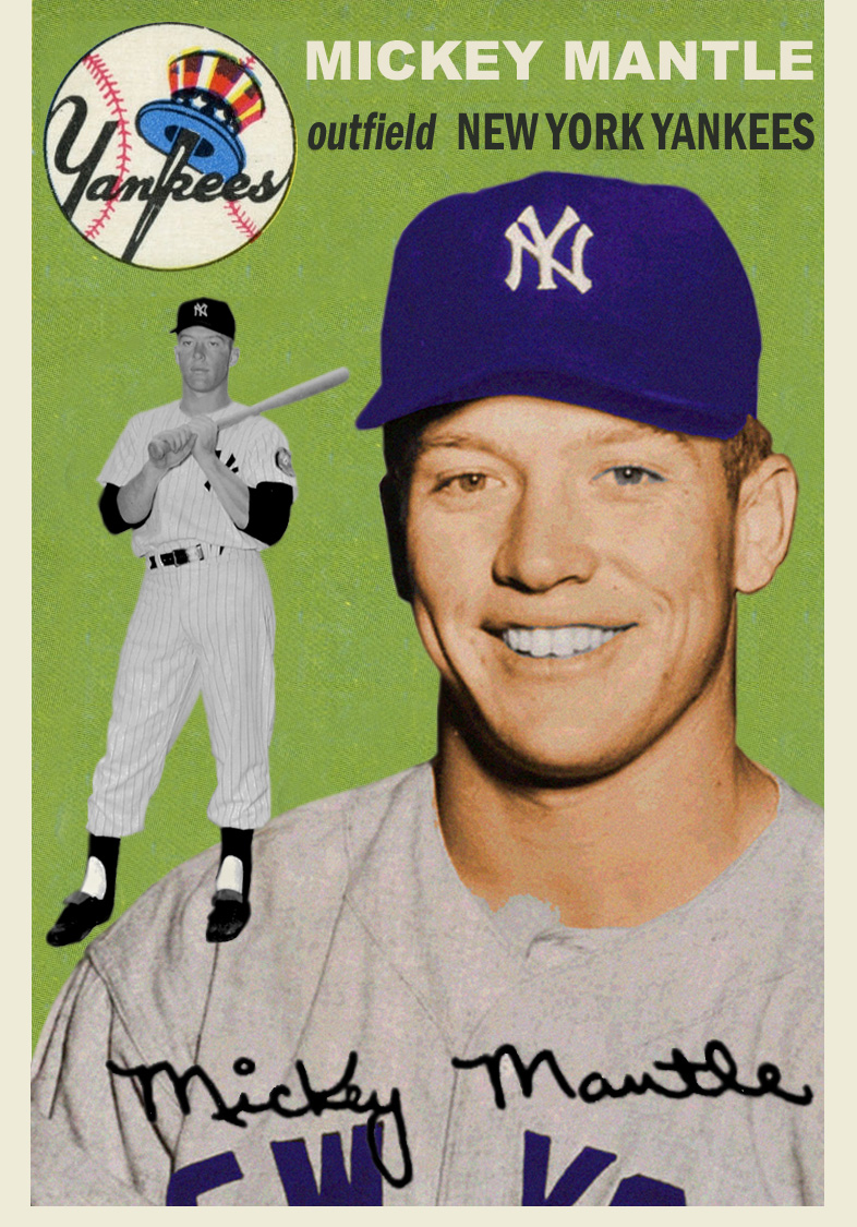 The 1954 Topps Mickey Mantle: The Card That Never Was (Kind Of) - Cardboard  Picasso
