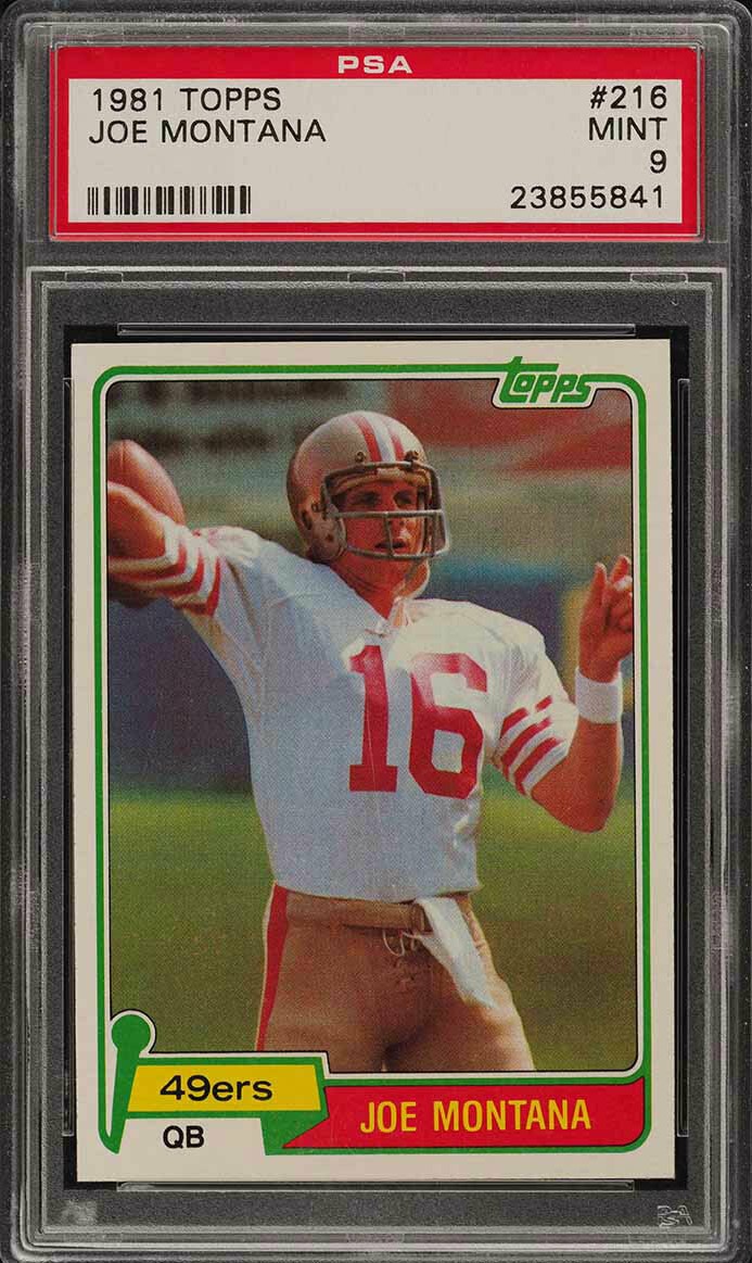 Vintage Football cards retailer (80s) Taylor, Montana, Lott