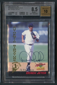 1994 Signature Derek Jeter Rookies Signatures Auto BGS 8.5 with 10 Auto 