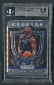 2019 Prizm Crusade Zion Williamson Rookie RC BGS 8.5