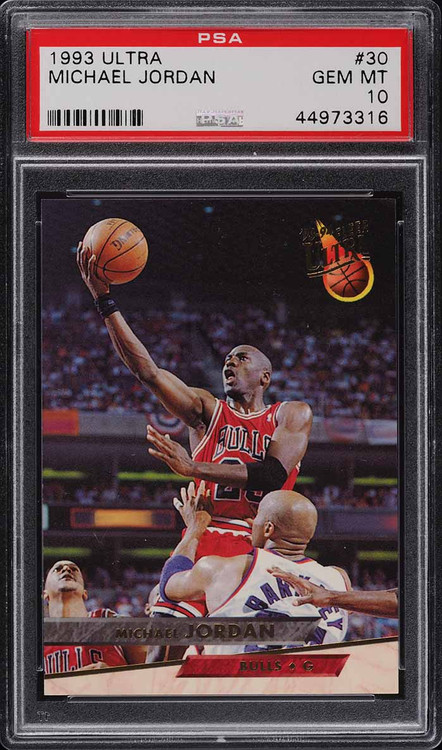 1993 Ultra Michael Jordan #30 PSA 10 Gem Mint