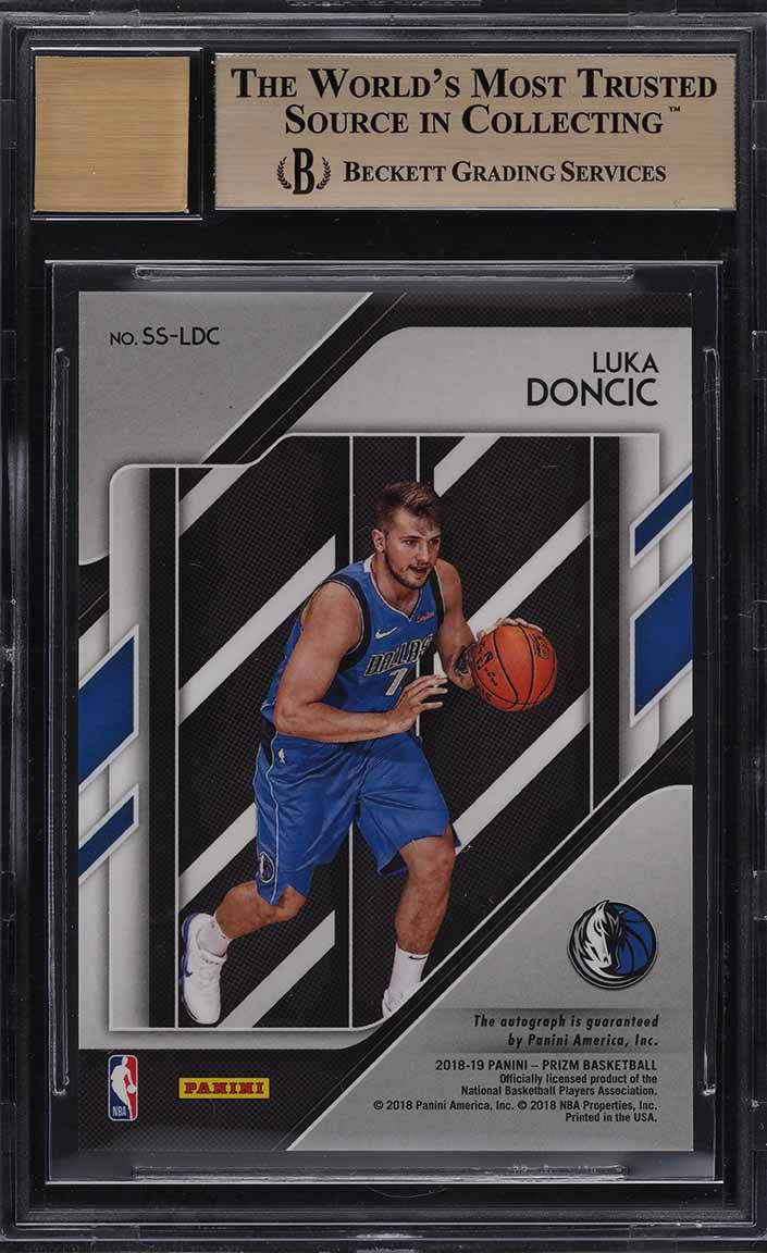 2018 Panini Prizm Sensational Signatures Luka Doncic ROOKIE AUTO