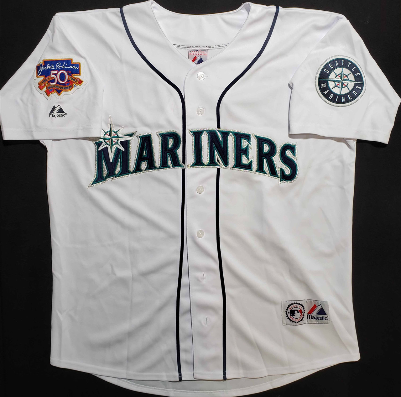 KEN GRIFFEY JR. SEATTLE MARINERS SIGNED AUTOGRAPHED JERSEY AUTO, PSA AUTH,  COA - Cardboard Picasso