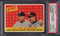 1958 TOPPS CASEY STENGEL & FRED HANEY ALL-STAR MANAGERS #475 PSA 8 NM-MT
