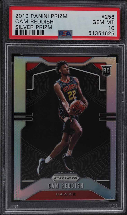 2019 PANINI PRIZM SILVER CAM REDDISH ROOKIE RC #256 PSA 10 GEM MINT