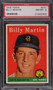 1958 TOPPS BILLY MARTIN #271 PSA 8 NM-MT