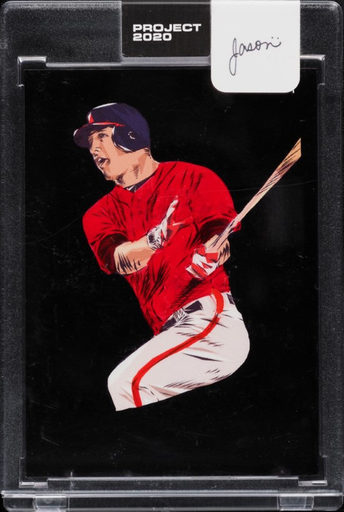 Topps Project 2020 Mike Trout #167 "Back Out" 2/2 Custom Artistry-Uncirculated/Sealed