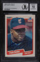 1990 FLEER UPDATE FRANK THOMAS ROOKIE RC AUTO #87 BAS BGS 10 (AUTO GRADE)