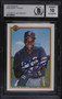 1990 BOWMAN FRANK THOMAS ROOKIE RC AUTO #320 BAS BGS 10 (AUTO GRADE ONLY)