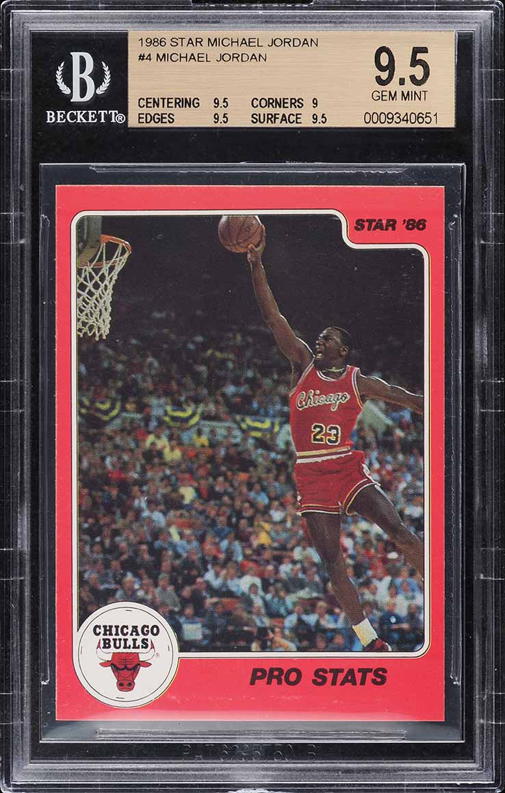 Michael Jordan 1984 Star Base (Rookie of the Year) #288 Price