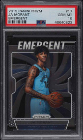 2019 Prizm Emergent Green Ja Morant Rookie RC BGS 9.5 Gem