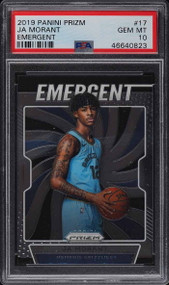 2019 PANINI CHRONICLES AIRBORNE SIGNATURES JA MORANT ROOKIE AUTO