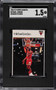 1986 SUPER CANASTA BASKETBALL MICHAEL JORDAN ROOKIE SGC 1.5 FR-RARE!