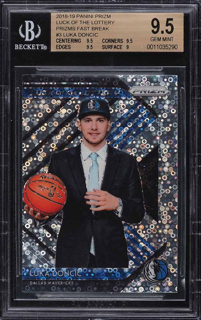 希少！【BGS9.5】rc doncic 2018 panini mosaic 2018-19 PANINI PRIZM MOSAIC #68 LUKA DONCIC ROOKIE RC BGS