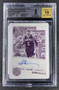 2020-21 Panini Contender Optic ALLEN IVERSON 1/1 Magenta BGS 8 w/10 Auto
