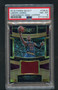 2018 SELECT LEBRON JAMES THROWBACK MEM-COPPER PATCH /49 PSA 8 NM-MINT