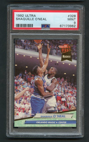 1992 ULTRA SHAQUILLE O'NEAL RC ROOKIE #238 PSA 9 MINT