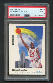 1991 SKYBOX MICHAEL JORDAN #583 PSA 9 MINT