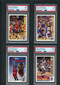 1991 UPPER DECK MICHAEL JORDAN 6-CARD LOT PSA 9 MINT