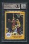 1986 STAR MAGIC JOHNSON #10 AUTO BGS 10 GEM MINT