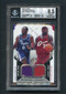 2004 SPX Winning Combos Lebron James & Kobe Bryant Patches BGS 8.5