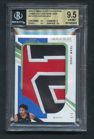 2020 Immaculate Otto Porter Jr. 3-Color Jumbo Patch /6 BGS 9.5 Gem