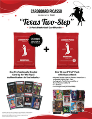 "Texas Two-Step" Sealed Basketball Value Pack Duo -Professionally Graded Card Included