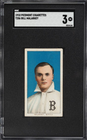 1909-11 T206 Bill Malarkey SGC 3 VG