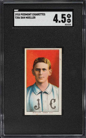 1909-11 T206 Piedmont Dan Moeller SGC 4.5 VGEX+