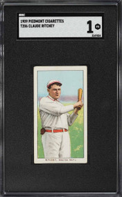1909-11 T206 Piedmont 150 Claude Ritchey SGC 1 PR