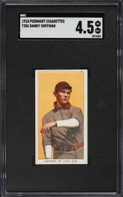 1909-11 T206 Piedmont Danny Hoffman SGC 4.5 VGEX+