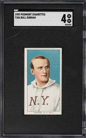 1909-11 T206 Piedmont 150 Bull Durham SGC 4 VGEX