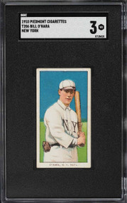 1909-11 T206 Bill O'Hara NEW YORK SGC 3 VG-CENTERED