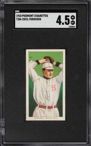 1909-11 T206 Piedmont Cecil Ferguson SGC 4.5 VGEX+-Centered