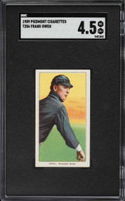 1909-11 T206 Frank Owen Piedmont 150 SGC 4.5 VGEX+ (PWCC-A)
