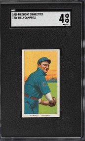 1909-11 T206 Billy Campbell SGC 4 VGEX