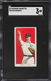 1909-11 T206 Piedmont Doc Marshall SGC 3 VG