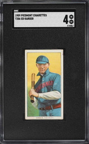1909-11 T206 Piedmont Ed Karger SGC 4 VGEX