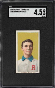 1909-11 T206 Piedmont Frank Bowerman SGC 4.5 VGEX+