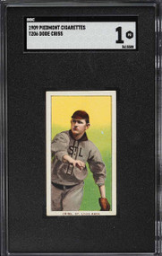 1909-11 T206 Piedmont 150 Dode Criss SGC 1 PR