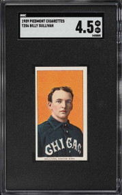 1909-11 T206 Billy Sullivan SGC 4.5 VGEX+-Looks Near Mint