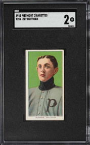 1909-11 T206 Piedmont Izzy Hoffman SGC 2 GD